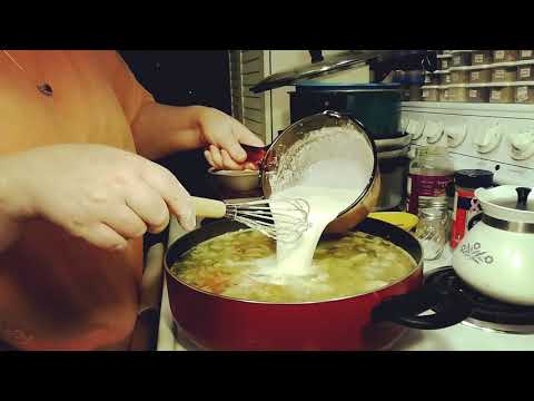 Creamy Potato, White Cheddar, & Kielbasa Soup Tutorial