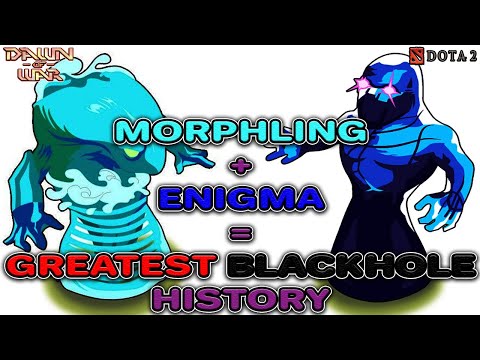 THE MOST GREATEST BLACKHOLE META Dawn Of War DotA 2 - ENIGMA x MORPHLING