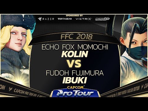 Echo Fox Momochi (Kolin) vs Fudoh Fujimura (Ibuki) - FFC 2018 Loser Finals - CPT 2018