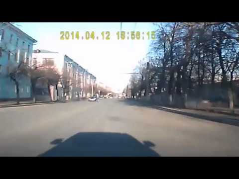 Я свидетель  ДТП, Саранск 12.04.2014 (Запись видеорегистратора)