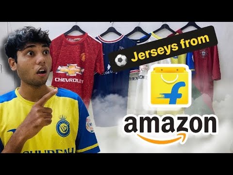 How to buy football jerseys in India? |Amazon & Flipkart