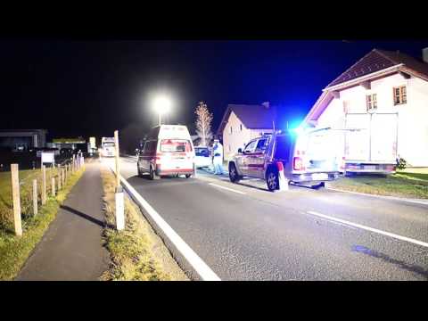 Schwerer Unfall in Sandl