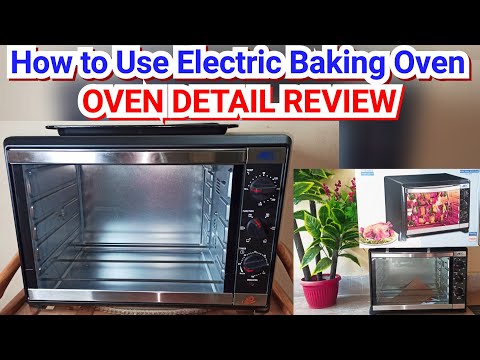 How To Use Electric baking Oven|Anex Electric Baking Oven Model No 2070 Details Review|Baking Ovens