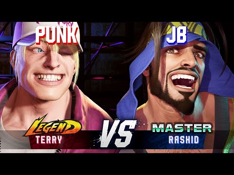 SF6 ▰ PUNK (Terry) vs JB (Rashid) ▰ High Level Gameplay