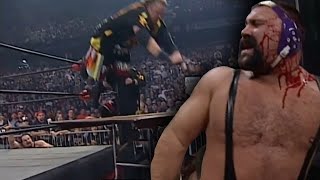 Public Enemy/Steiner Bros Table Incident