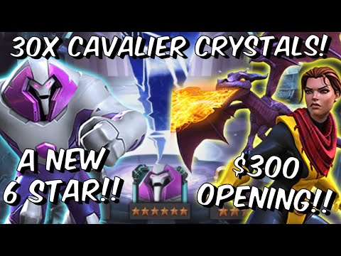 30x 6 Star Kitty Pryde & Nimrod Cavalier Crystal Opening! - NEW 6 STAR - Marvel Contest of Champions
