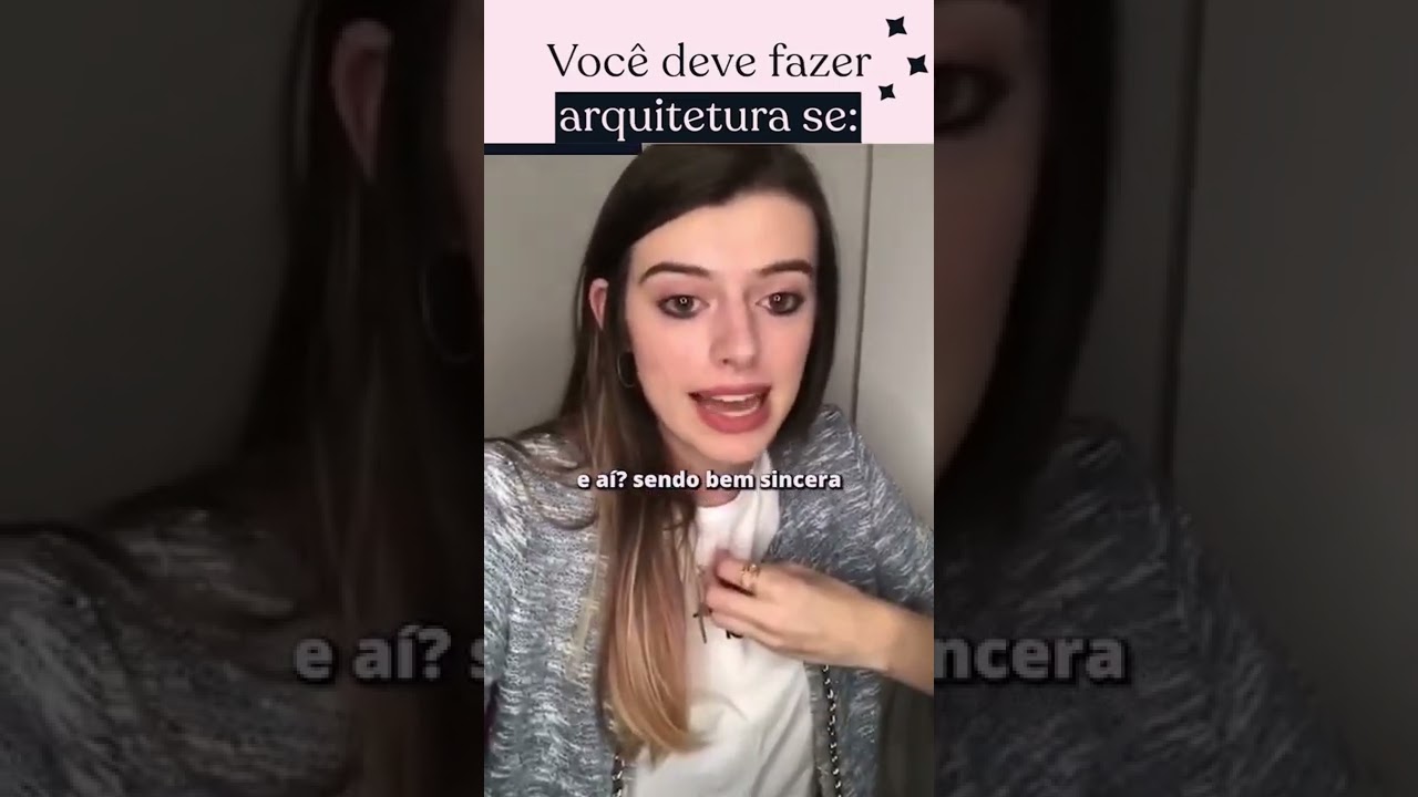 Motivos para fazer ARQUITETURA