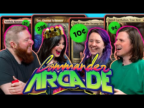 Janky Commander Decks! MTG Gameplay ???? Valduk vs. Zur vs. Sol'kanar vs. Jared | Commander Arcade #5