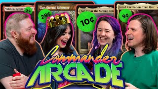 Commander Arcade #5 - Commander Gameplay with Jank 💰 Decks! Valduk vs. Zur vs. Sol