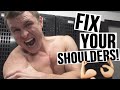 HOW I FIXED MY SHOULDERS! | Overhead Pain, Impingment & Inflammation