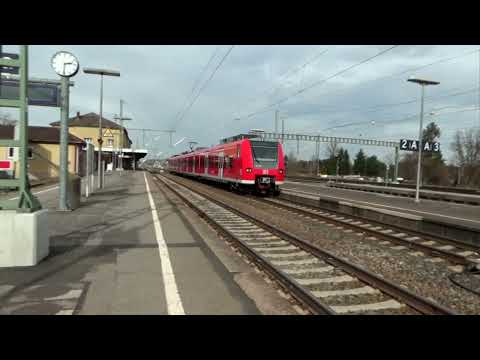 🇩🇪 425 021 (DB) in Aulendorf auf der Südbahn Richtung Ulm
