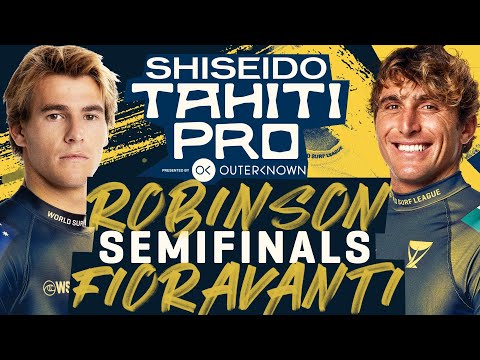 Jack Robinson vs Leonardo Fioravanti | SHISEIDO Tahiti Pro - Semifinals Heat Replay
