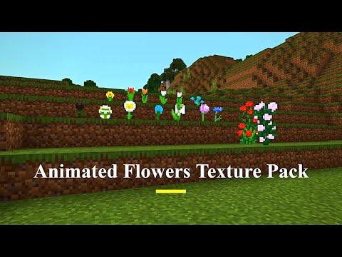 Arthur156 - Animated Flowers Texture Pack for Minecraft Bedrock Edition