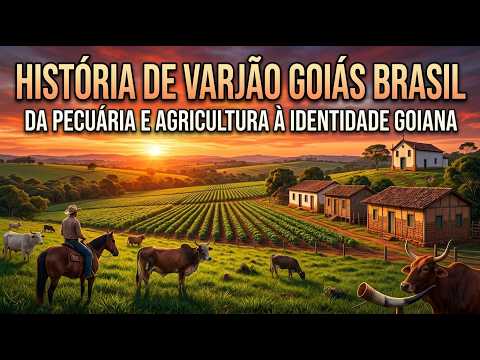 História da Cidade de Varjão Goiás Brasil