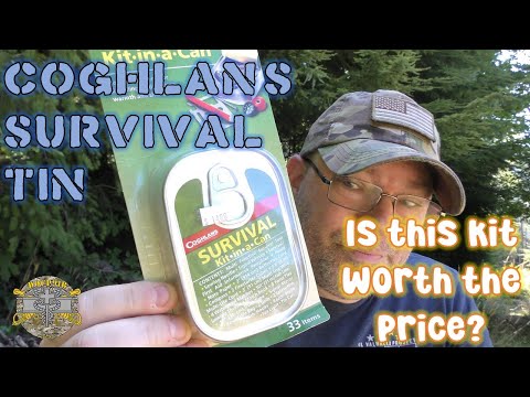 Coghlan's Survival Kit in a Can - Survival in a Sardine Tin!