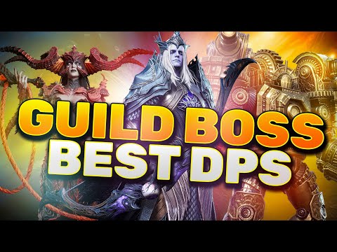 Top 10 Best DAMAGE DEALERS for GUILD BOSS!