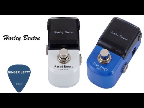 Harley Benton (Joyo Ironman) Rated Boost and Time Magic delay