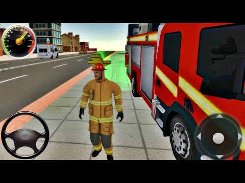 Fire Truck Driving Simulator 2020 🚒 NY City FireFighter Emergency Services #2 - Android GamePlay