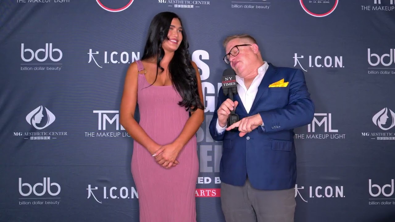 Model Lydia Guajardo walking for NKN NEKANE @artheartsfashion LAFW