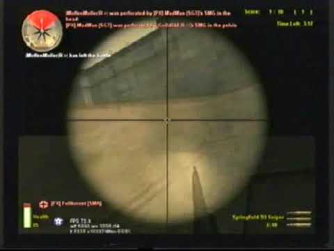 Reloaded vs Phoenix clan MOHAA Ineyes Ubermensch