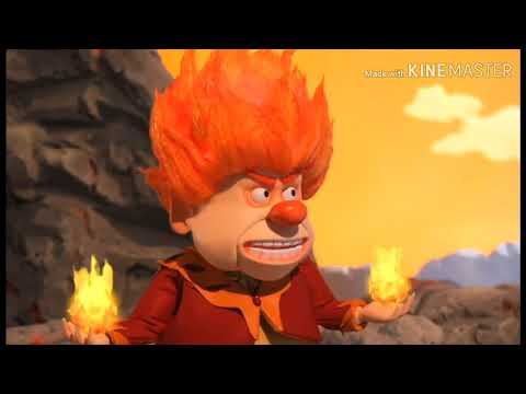 The miser brothers fighting❄🔥 with each other #Rankinbass #snowmiser #heatmiser