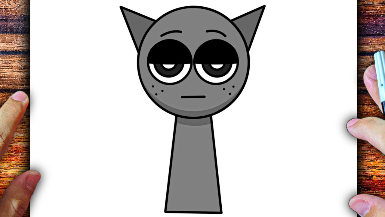 COMO DESENHAR O GRAY - CÓMO DIBUJAR A GRAY - INCREDIBOX SPRUNKI