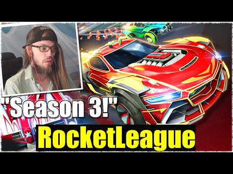 ICH REAGIERE AUF DEN SEASON 3 ROCKETPASS! - Rocket League [Deutsch/German]