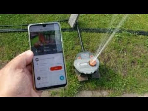 Rasensprenger programmierbar (Gardena AquaContour)