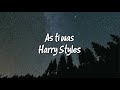 Harry Styles As Ti Was Lyrics Song