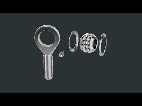 Aufbau kugelgelagerter Gelenkkopf von #fluro #gelenkkopf #kugelgelagert #rodend #ballbearing