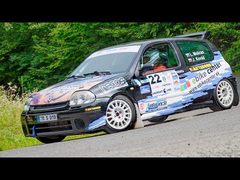 Ladislav MOKRAN  -Julius KOVAČ-RENAULT Clio Sport-rally Vranov 2021-2 .miesto v SRP. a 1.miesto-RP3.
