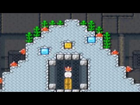 Lair of Ugly Faces by Hamburgers - SUPER MARIO MAKER - No Commentary 一 1AJ