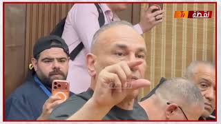 انفعال ابراهيم حسن بعد سؤاله علي اسباب استبعاد مصطفي محمد من المونديال و تامر حسني يشعل الاستاد