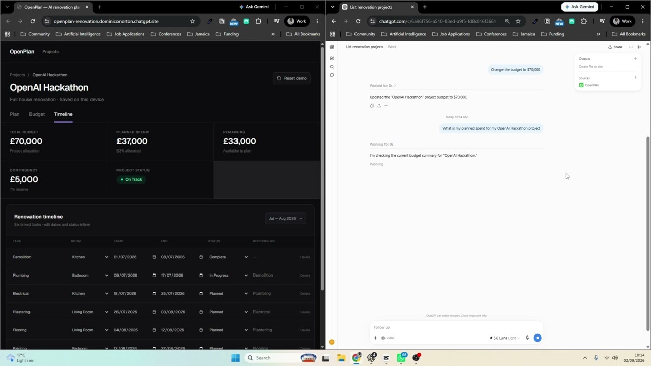 Watch the OpenPlan demo on YouTube