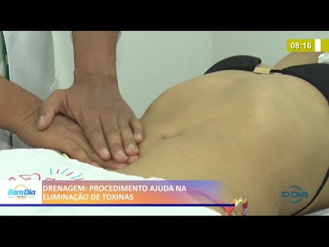 Drenagem linfática ajuda na eliminação de toxinas 28 01 2021