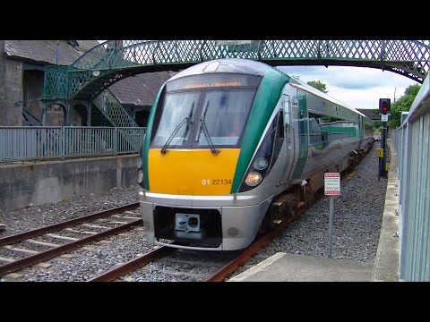 IE 22000 Class Intercity Train number 22134 - Portarlington Station, Laois
