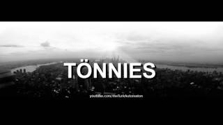 How to pronounce Tönnies in German