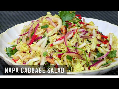Napa Cabbage Salad | 凉拌大白菜