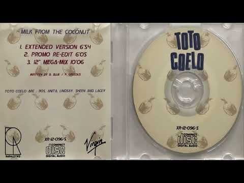 Toto Coëlo Milk from the coconut (Promo Re-Edit) (1983) (CD Maxi Single)