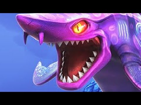 Travel 2500m using Dark Magic Shark earn 500 pearls ! - Hungry Shark World