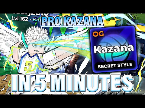 BECOME PRO KAZANA In 5 MINUTES (Volleyball Legends)
