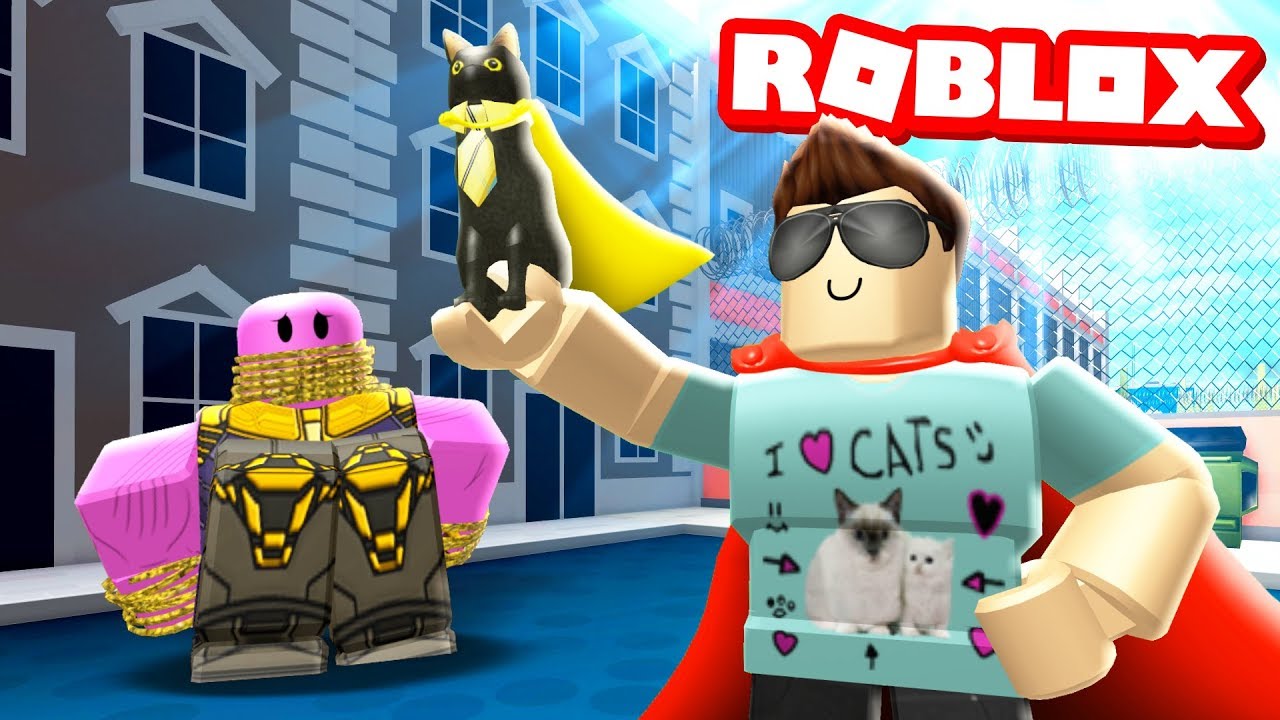 The DENIS HERO in Roblox Superhero Simulator!