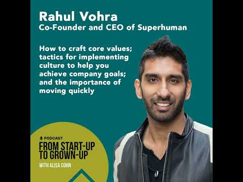 69, Rahul Vohra, Co-Founder and CEO of Superhuman - YouTube