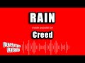 Creed Rain Karaoke Version