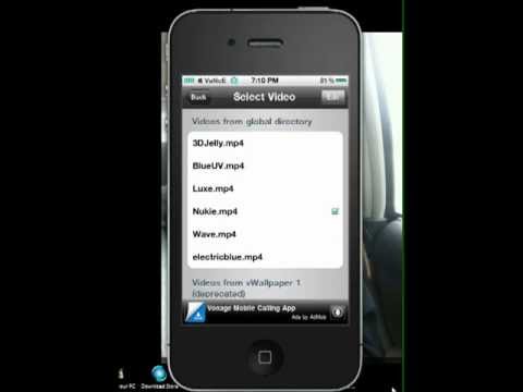 comment installer vwallpaper iphone