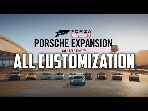 All Porsche Customization - Forza Horizon 2 - Porsche Expansion Pack