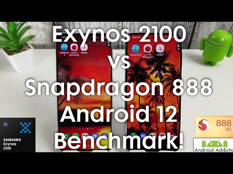 Galaxy S21 Android 12 Benchmark December Update! 2100 vs 888