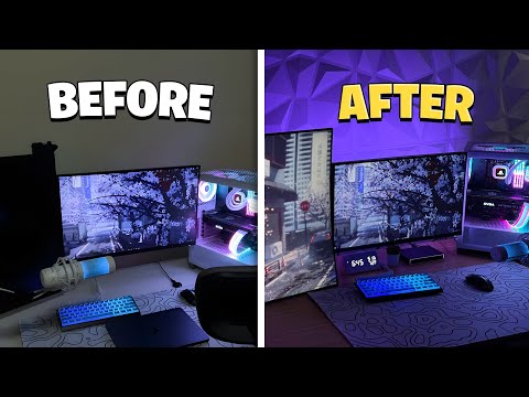 Transforming My Empty Gaming Setup Into My Dream Gaming Setup!