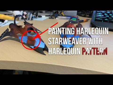 How to Paint Harlequin Pattern on Starweaver