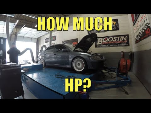 Behind the Scenes at Boostin Performance - Dyno Tuning Stavros' Evo 8!!!
